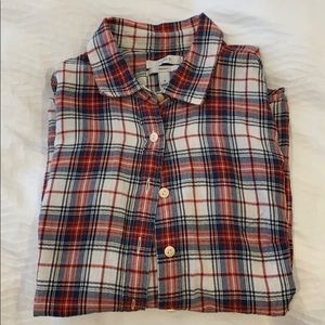 Jcrew Holiday Plaid Flannel